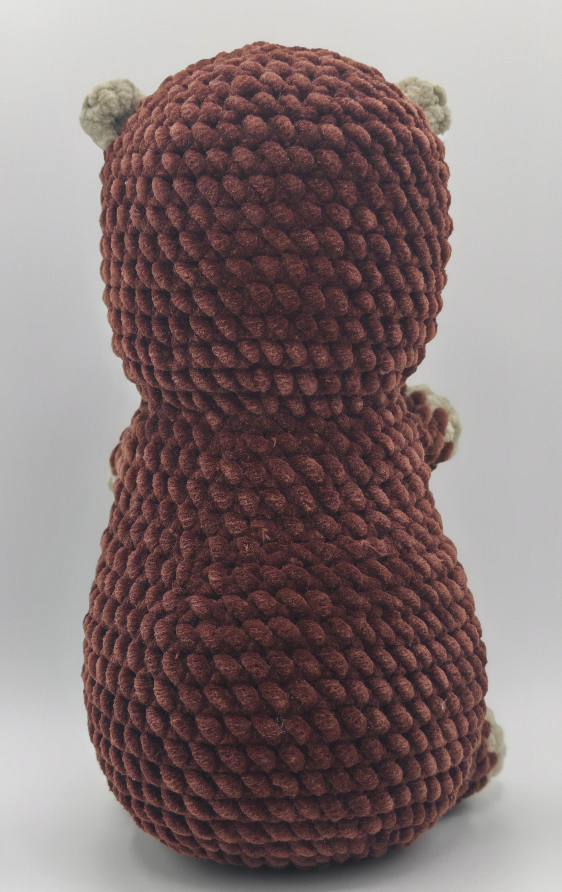 Gehäkeltes Amigurumi Biber Kuscheltier | Handgemachtes Stofftier | Geschenkidee für Kinder & Erwachsene