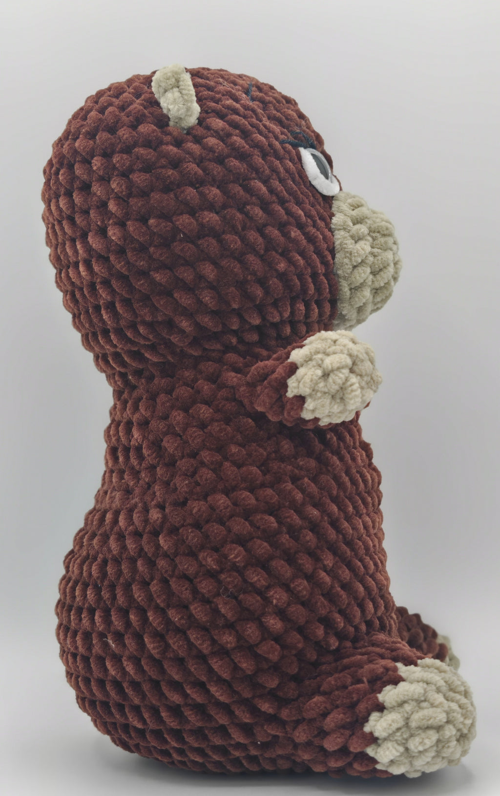 Gehäkeltes Amigurumi Biber Kuscheltier | Handgemachtes Stofftier | Geschenkidee für Kinder & Erwachsene