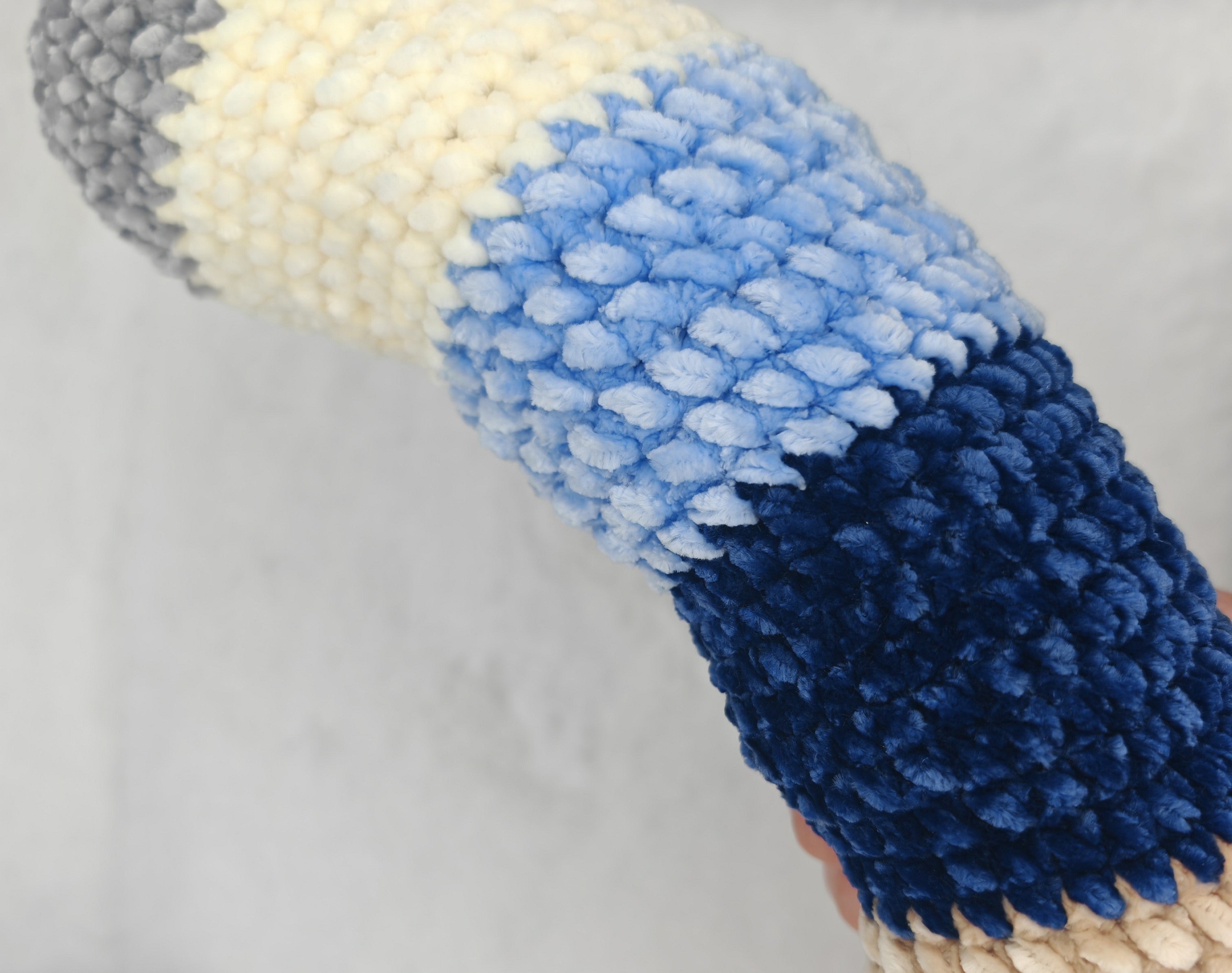 Gehäkelte Amigurumi Schlange | Handgemachtes Kuschelspielzeug & Geschenkidee