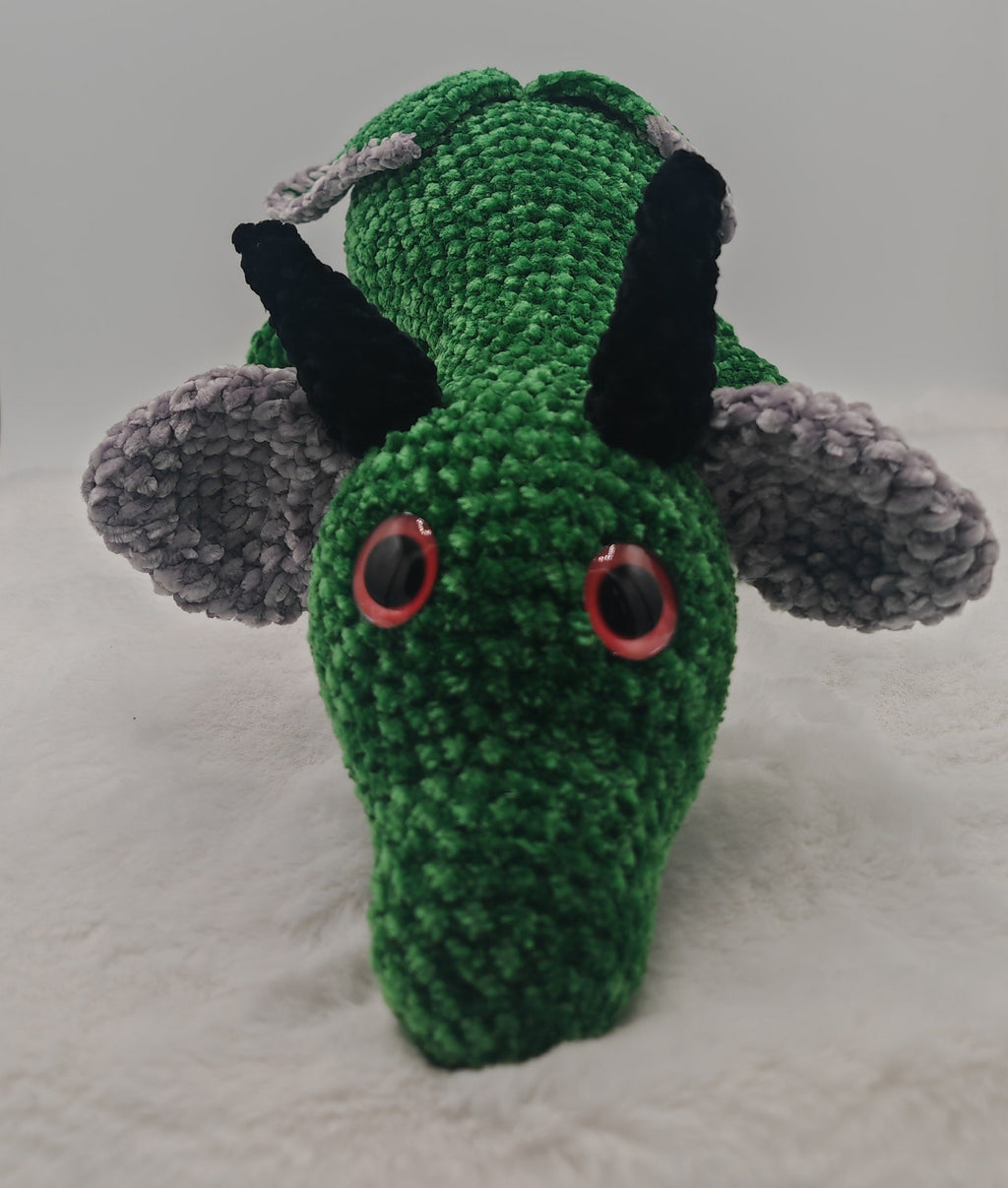 Amigurumi Drache gehäkelt | Weiches Stofftier & Deko | Perfektes Geschenk