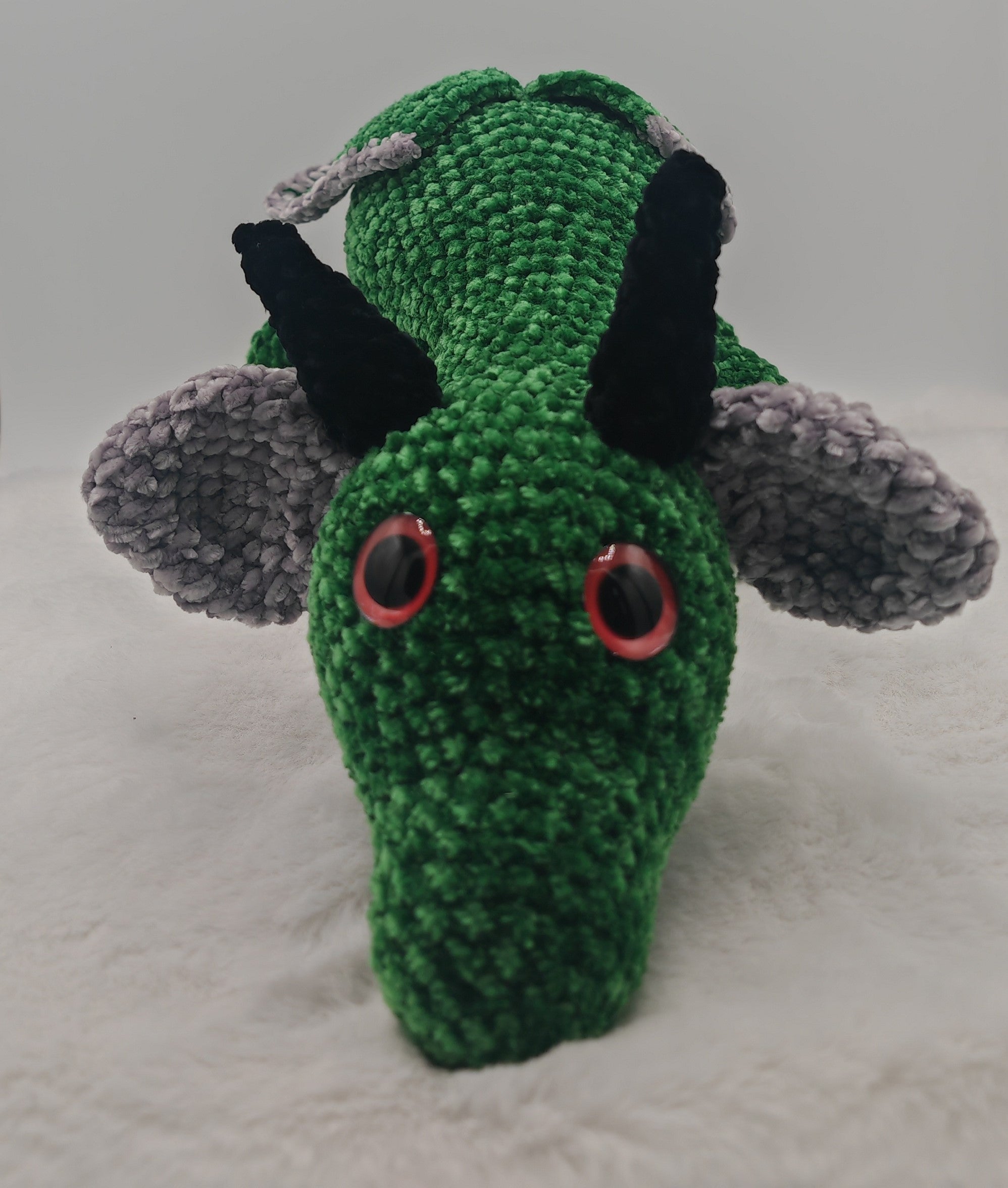 Amigurumi Drache gehäkelt | Weiches Stofftier & Deko | Perfektes Geschenk