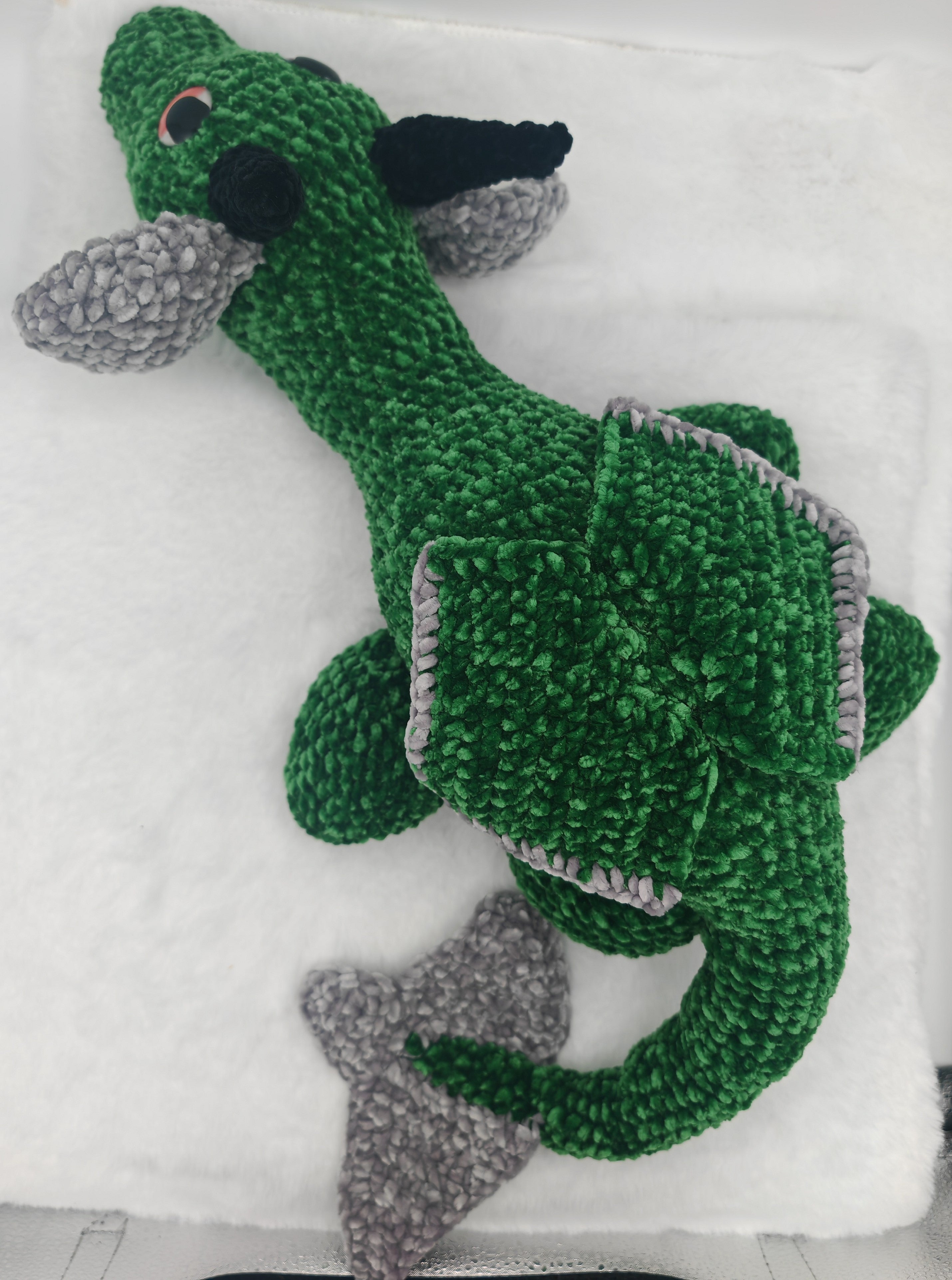 Amigurumi Drache gehäkelt | Weiches Stofftier & Deko | Perfektes Geschenk