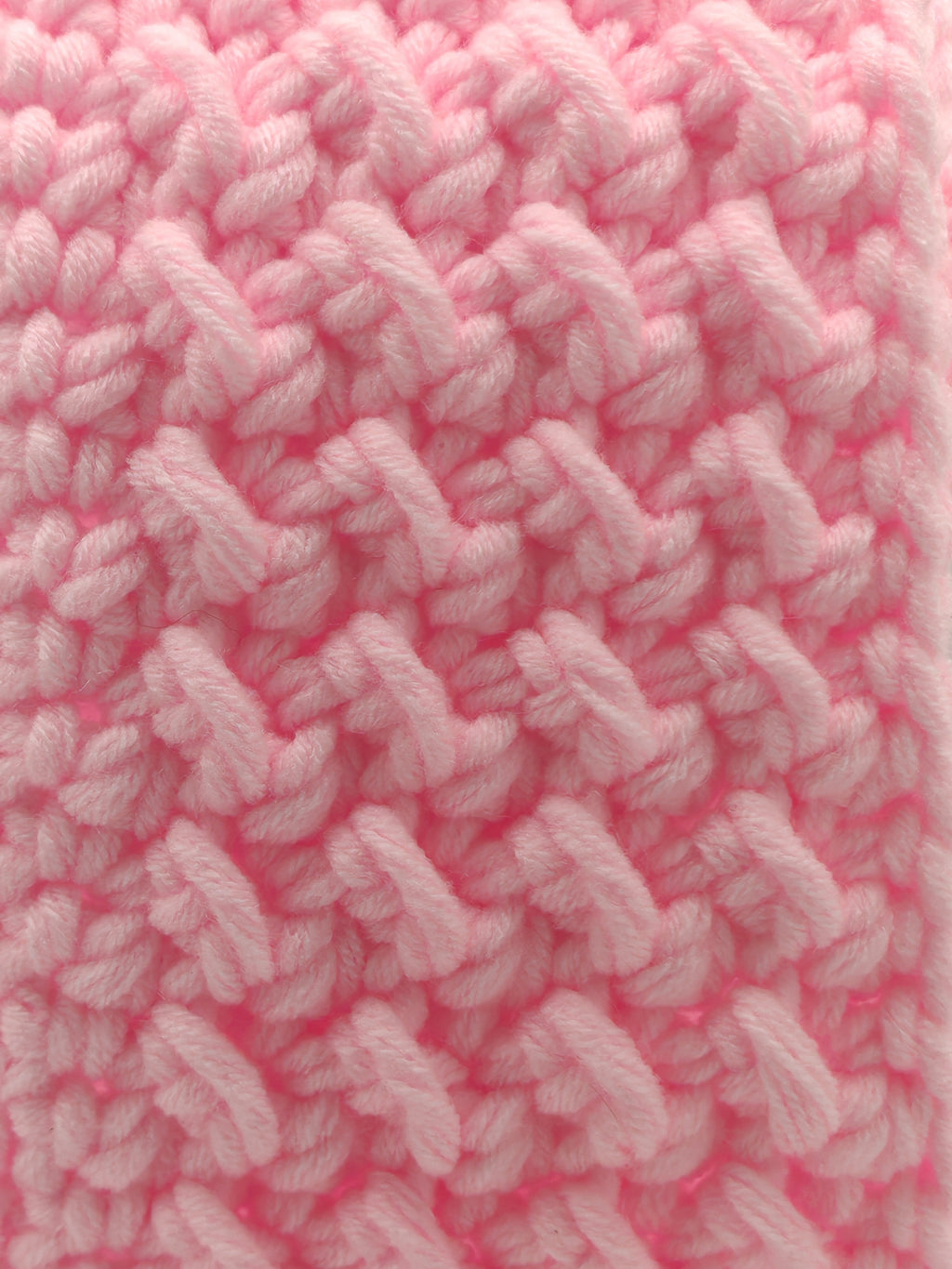 Gehäkeltes Baby- & Kinderset | Mütze mit Bommel & Schal | Rosa | Handgemacht