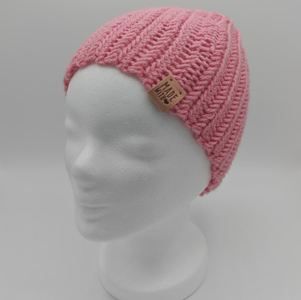 Handgehäkelte Beanie – zeitlose Wintermütze