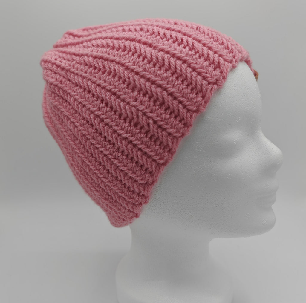 Handgehäkelte Beanie – zeitlose Wintermütze