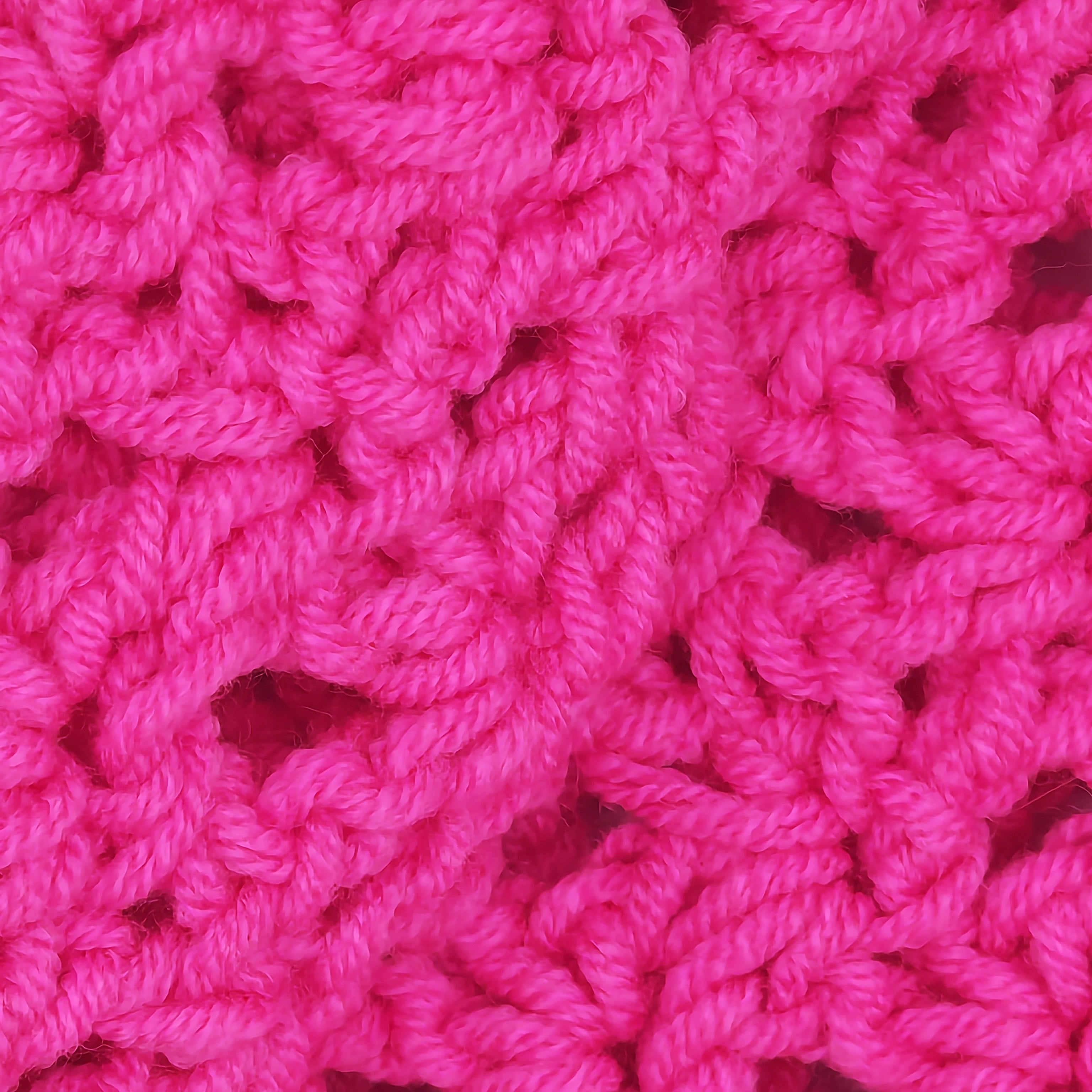 Gehäkeltes Dreieckstuch Pink – Handgemachtes Schultertuch Damen – Boho Häkel Schal – Leichtes Sommertuch