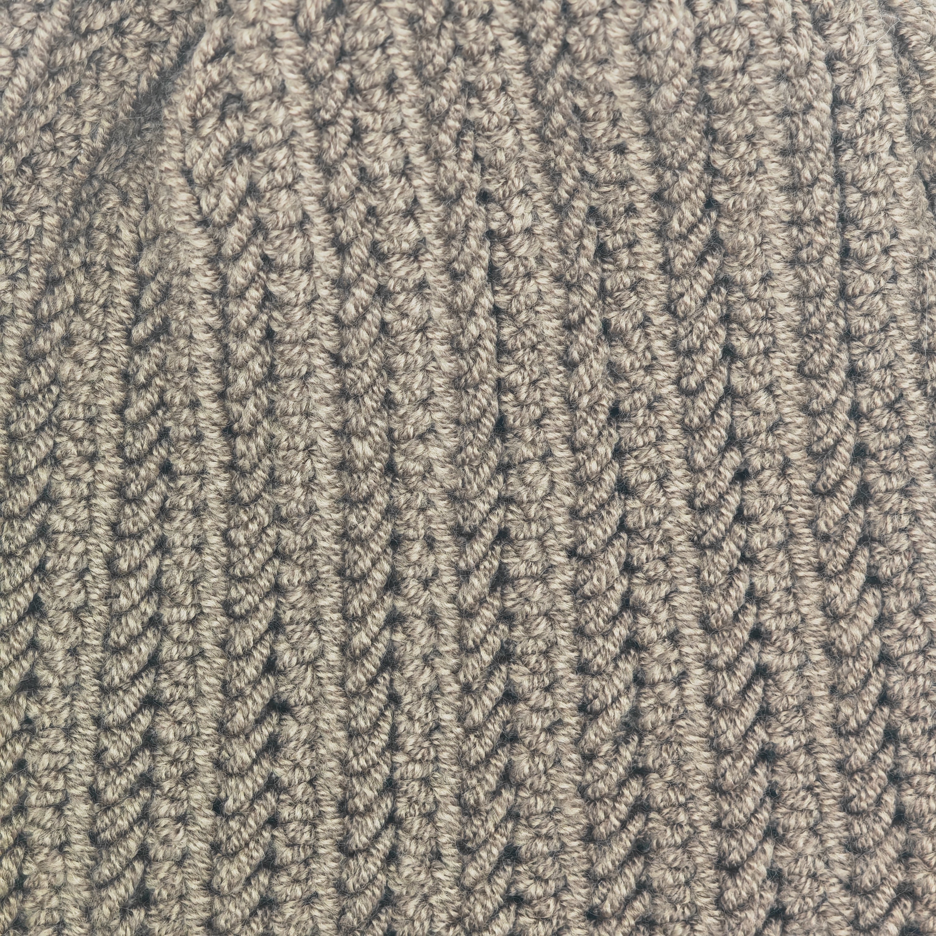 Handgehäkelte Wintermütze | wahlweise mit Bommel oder mit fester Schleife