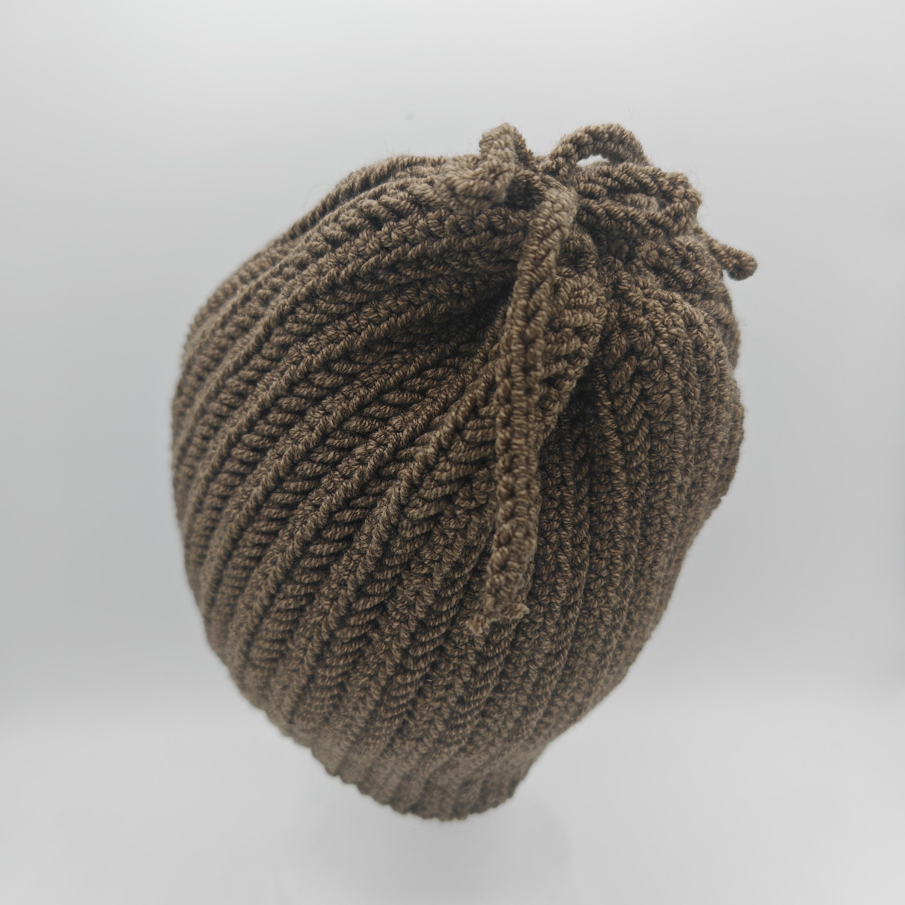 Handgehäkelte Wintermütze | wahlweise mit Bommel oder mit fester Schleife