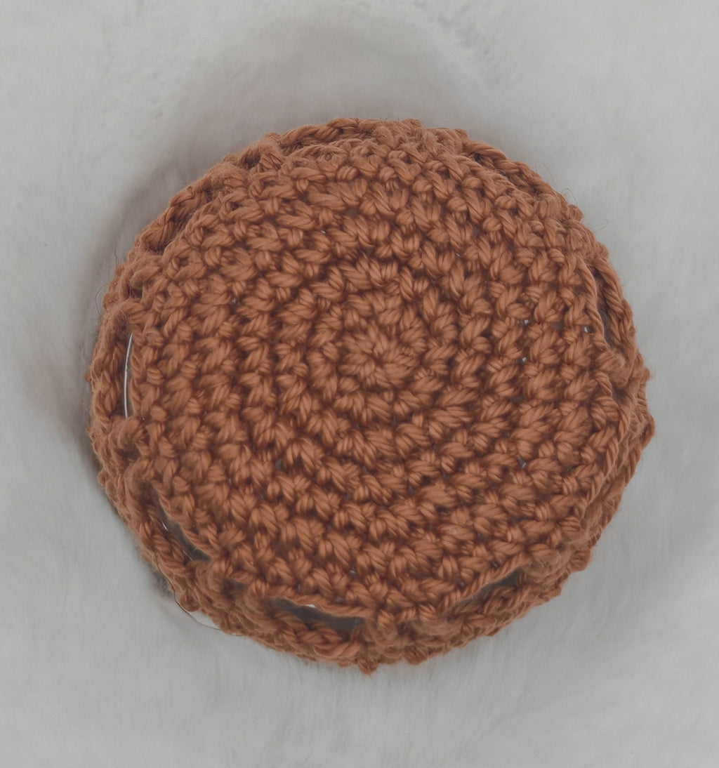 Gehäkeltes Windlicht aus Glas | Handgemachter Teelichthalter im Boho Stil | Deko in verschiedenen Farben