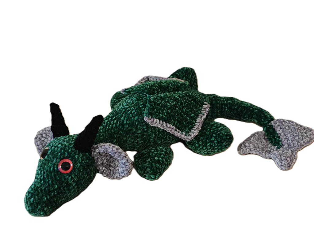 Amigurumi Drache gehäkelt | Weiches Stofftier & Deko | Perfektes Geschenk